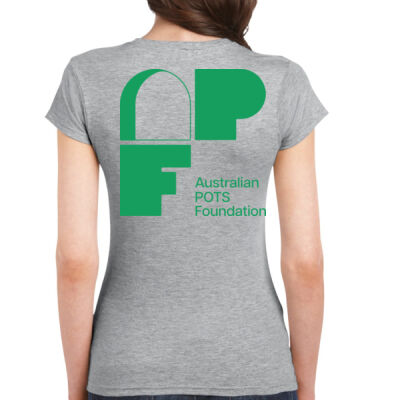 Ladies Slim Fit T-shirt Dark Thumbnail