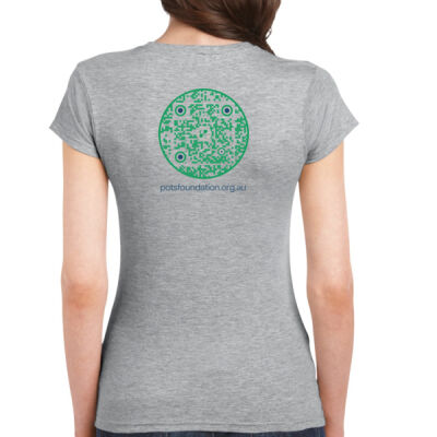 Ladies Slim Fit T-shirt Dark 3 Thumbnail